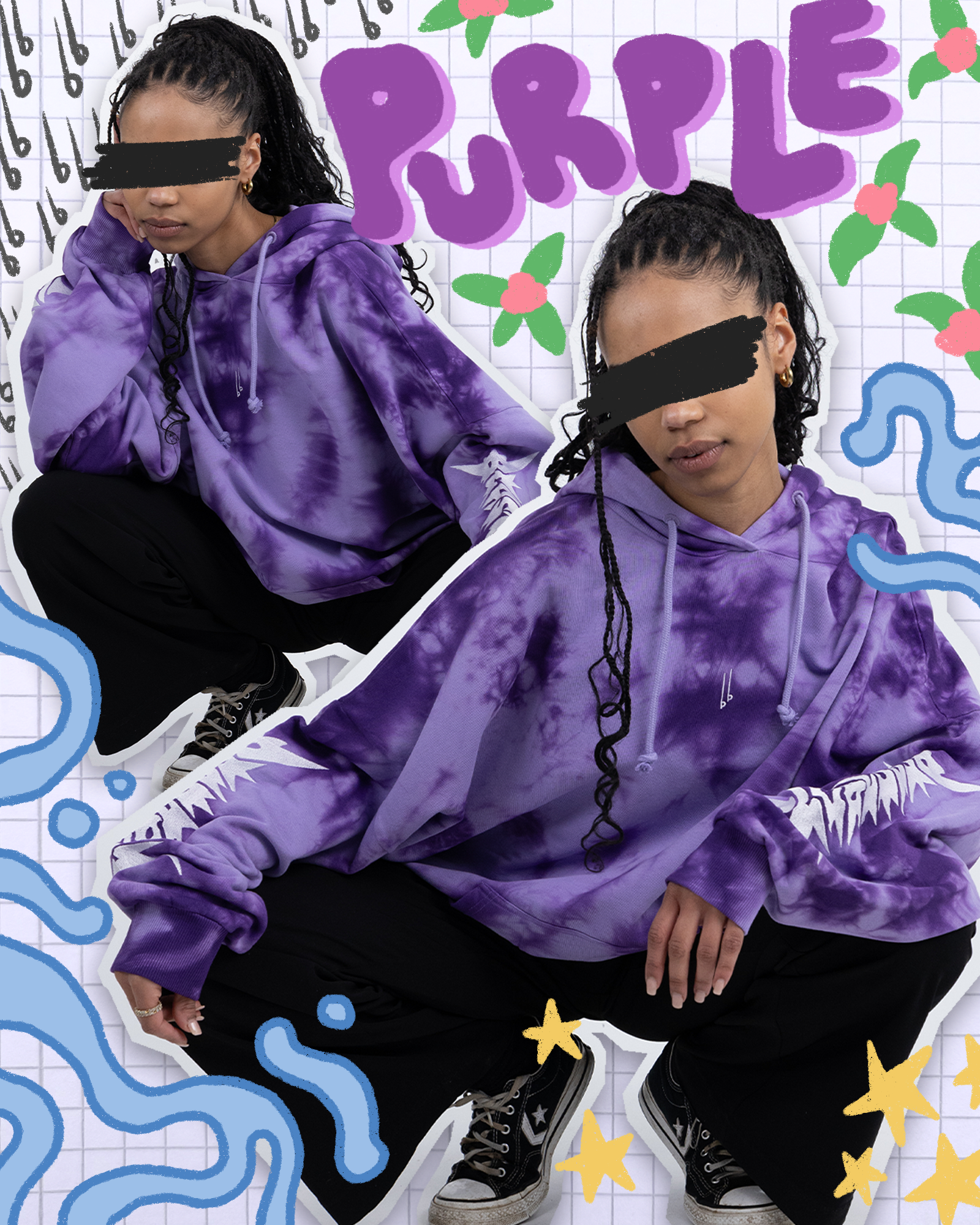 BE4STBOY PURPLE | Hoodie